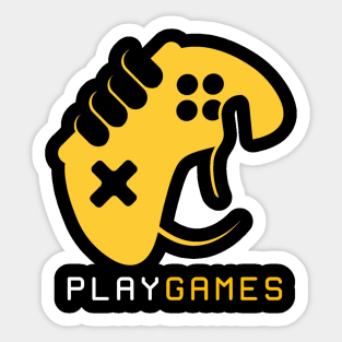 Play games Sticker